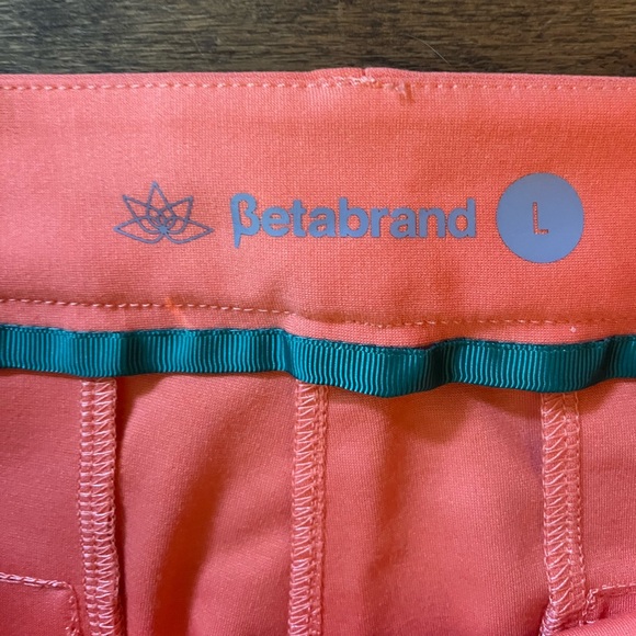 Betabrand cropped and cuffed trousers NWOT size large - Picture 3 of 5